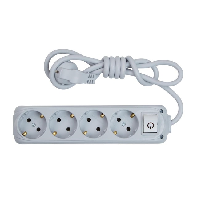 Almera Akım Korumalı 4lü Anahtarlı Priz 1,5 Metre