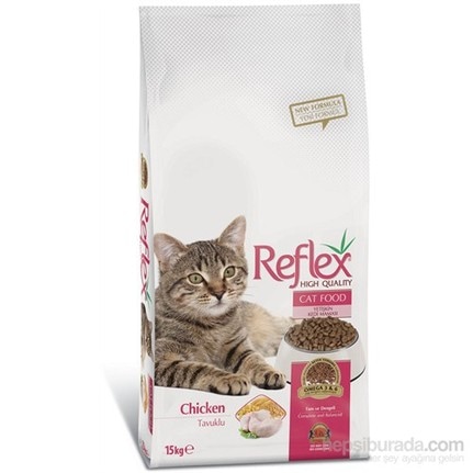 Reflex Tavuklu Yetişkin Kedi Maması 15 Kg - Taze Ürün Garantisi !