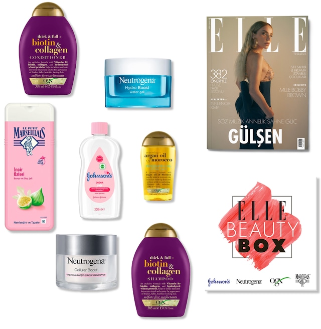Elle Beauty Box (7 Orijinal boy ürün içerikli)