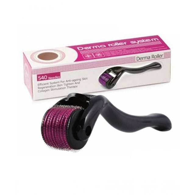 Dermaroller 540 İğneli 0.5 - 1 mm Derma Roller Saç Cilt Yüz Tarak