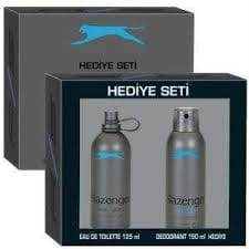 Slazenger Edt Erkek Parfüm 125ml+Deo Active sport mavi Set