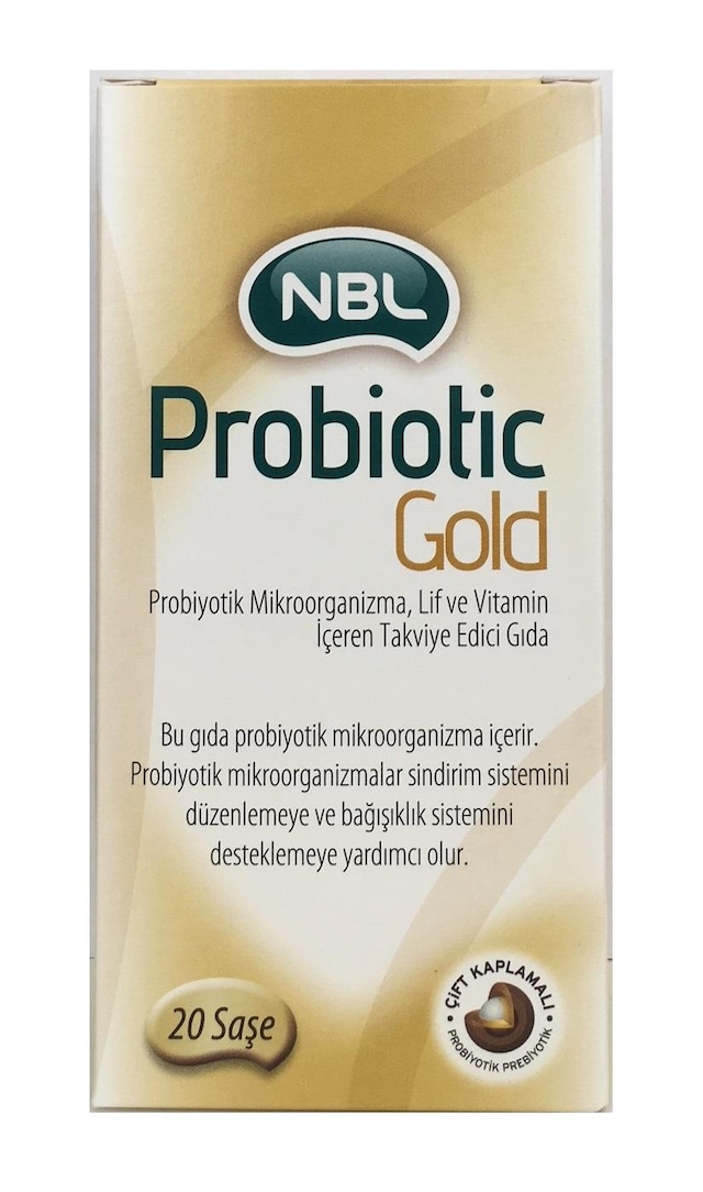 NBL_Probiotic Gold 20 Saşe Yeni Ambalajlı