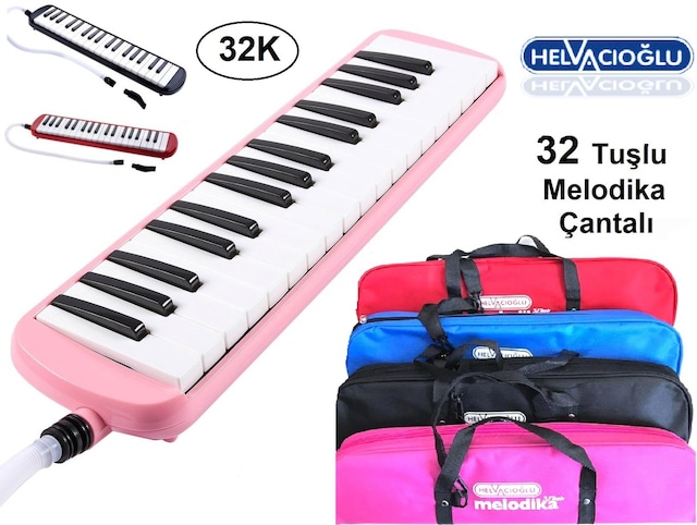HELVACIOĞLU 32K 32 TUŞLU MELODİKA ÇANTALI ORJİNAL ÜRÜN
