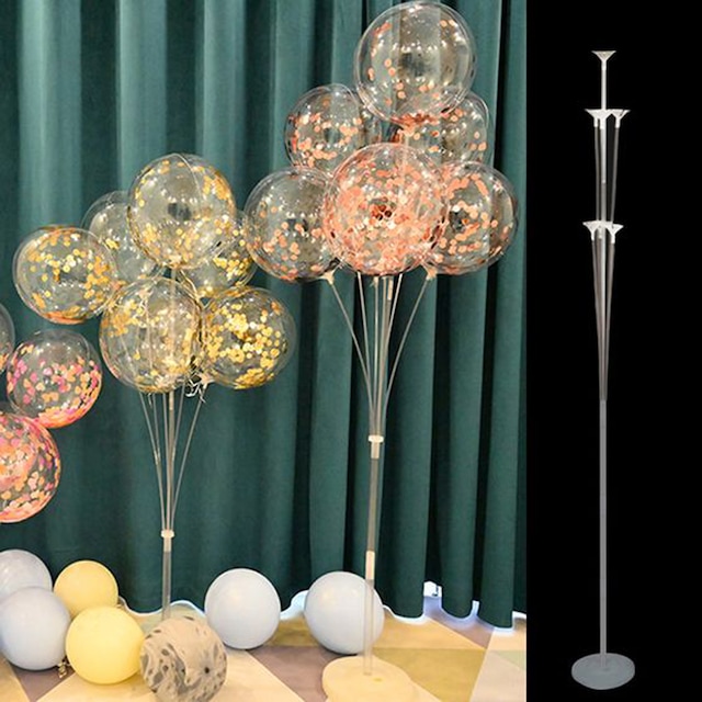 Ayaklı Balon Standı 7 Çubuklu 55 , 75 , 105 , 125 cm Seçenekli