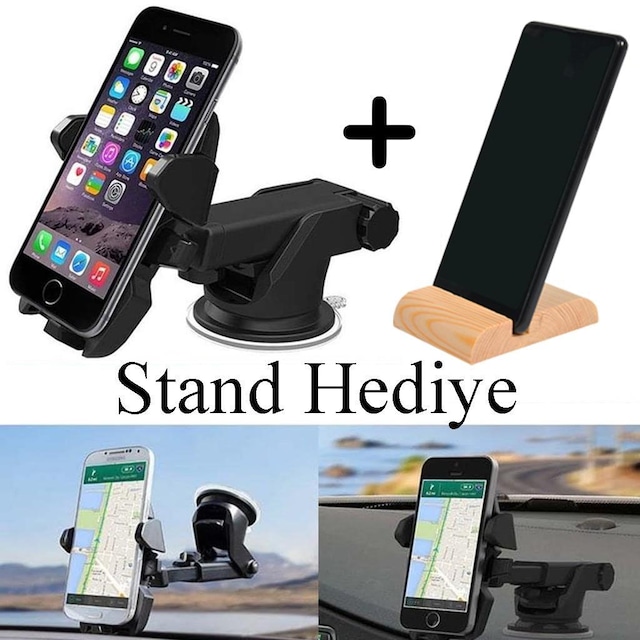 Araç Içi Telefon Tutucu Akrobat Tutucu Ultra 360 Ayarlanabilir