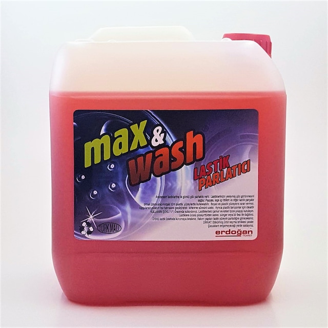 Lastik Parlatıcı Siyahlaştırıcı Max&Wash 5 Kg (Direk Kullanım )