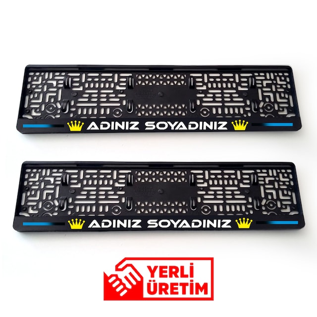 2 Adet Plakalık, ücretsiz kargo ,Kişiye Özel, İsimli, İsme Özel