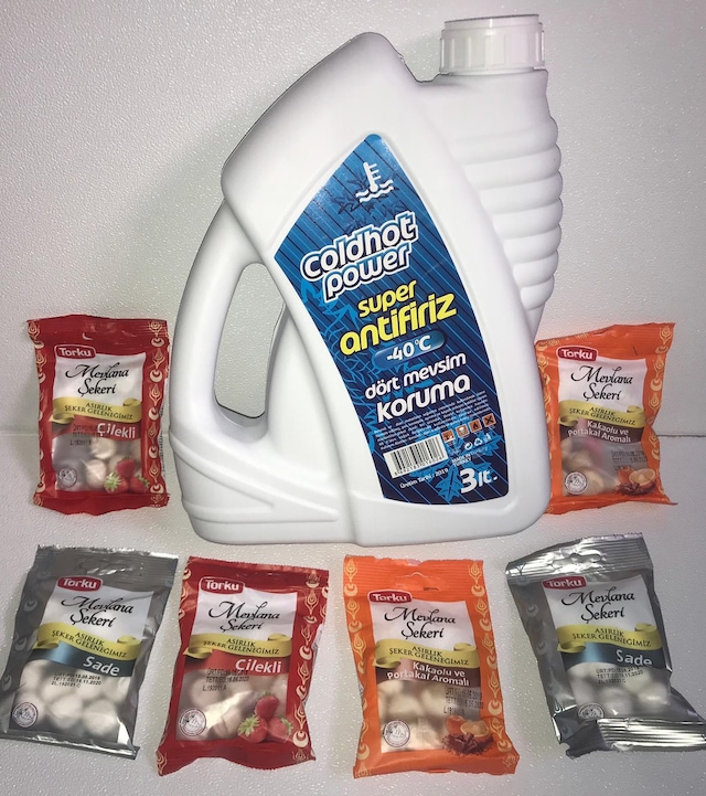 Antifriz Mavi -40 Coldhot Power Antifiriz 3 litre Hediyeli