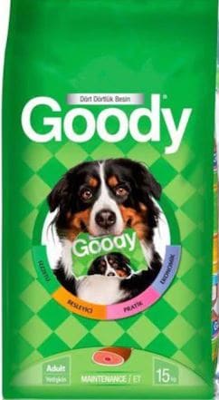 GOODY KUZU ETLİ YETİŞKİN KÖPEK MAMASI 15 KG