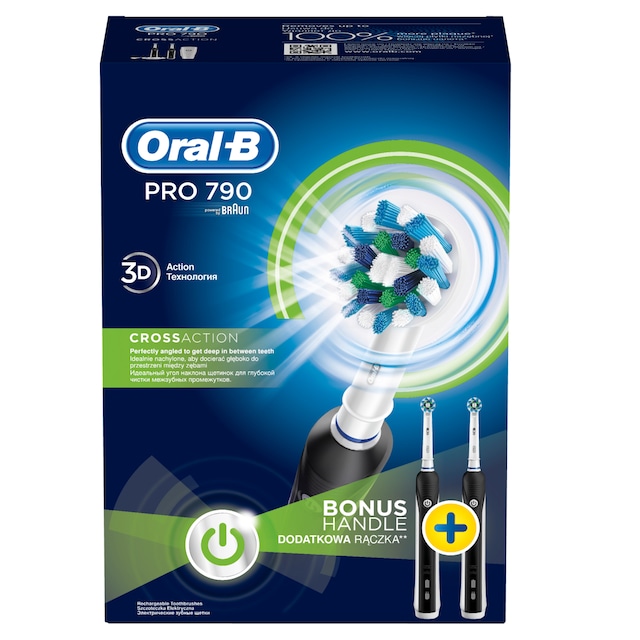 Oral-B Pro 790 CrossAction Elektrikli Diş Fırçası 2'li