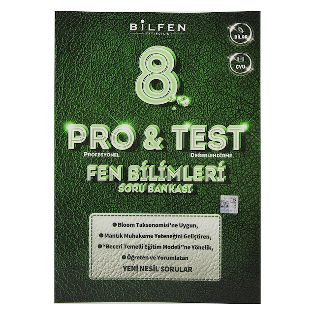 BİLFEN 8.SINIF FEN BİLİMLERİ PRO-TEST SORU BANKASI (2020)