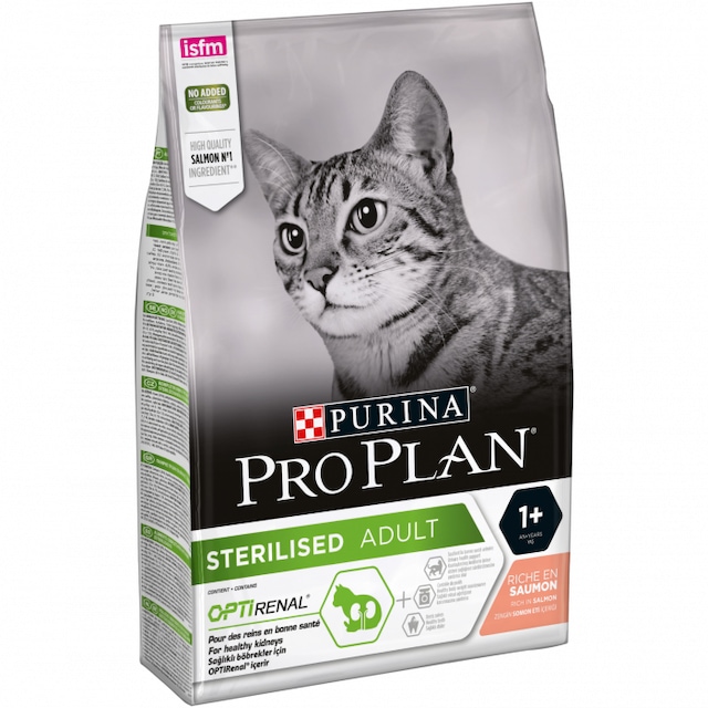 Yetişkin Kısır Kediler İçin Proplan Somonlu Kedi Maması 3Kg