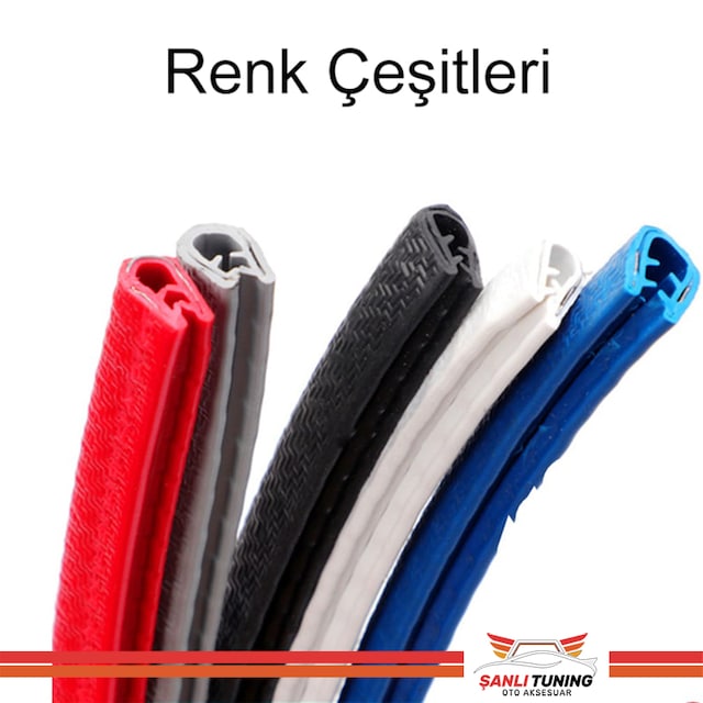 Oto Kapı Fitili Çarpma Çizilme Önleyici Araç Kapı Fitili - 6 MT