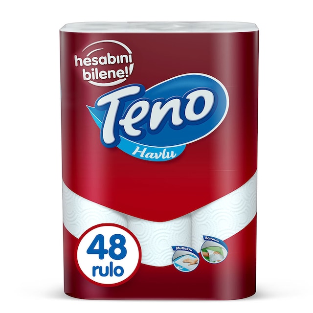 Teno Kağıt Havlu 48 Rulo