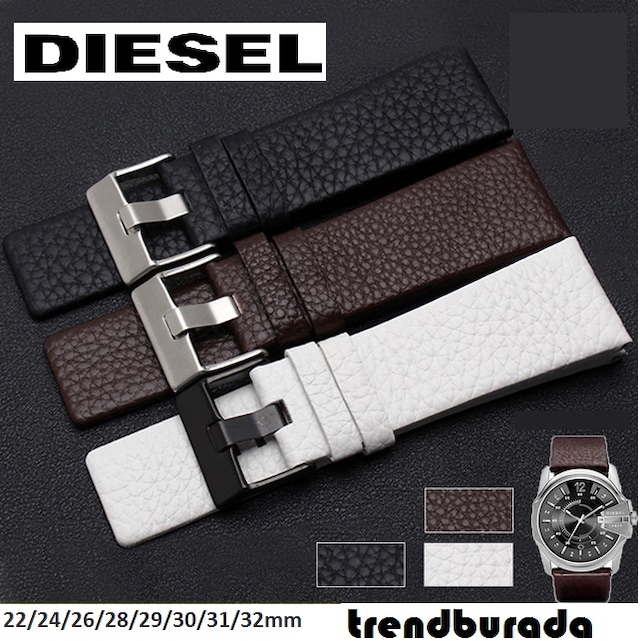 Diesel saat kordon kayışı 22-24-26-27-28-29-30-32MMRENK MODELLERİ