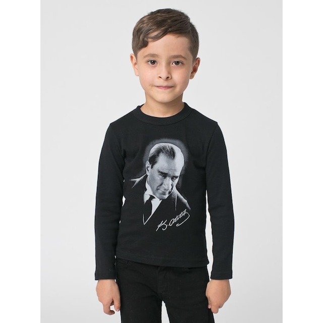 Tshirthane Atatürk Portre Tişört Erkek Tshirt