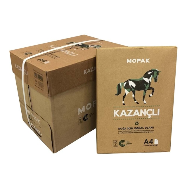 Mopak Kazançlı A4 Fotokopi Kağıdı 80 gr. 5x500 1 Koli