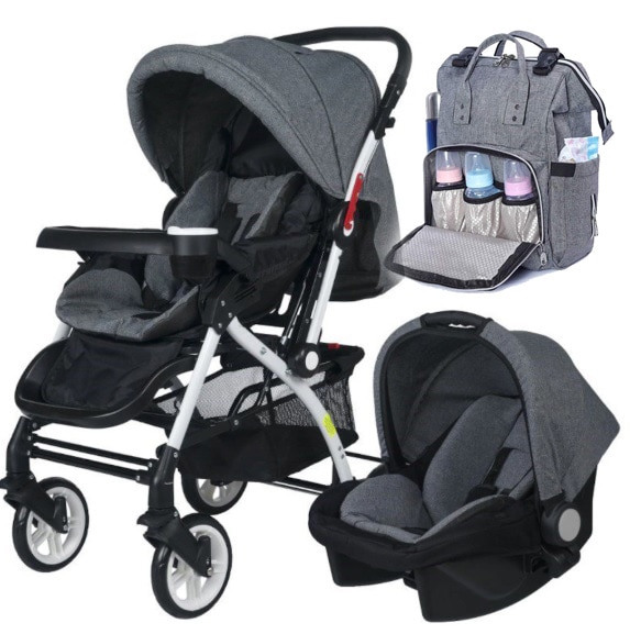 4 Baby AB 321 Çantalı Travel Bebek Arabası Puset