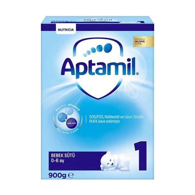 Aptamil 1 Bebek Sütü 900 gr SKT:09.2021