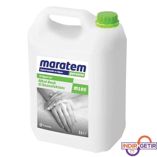 Eczacıbaşı Maratem M105 Alkol Bazlı El Dezenfektanı 5 Litre