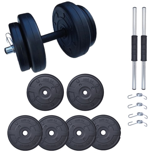 Aydın Sport 20 kg Dambıl Seti Ağırlık Seti ve Fitness Seti