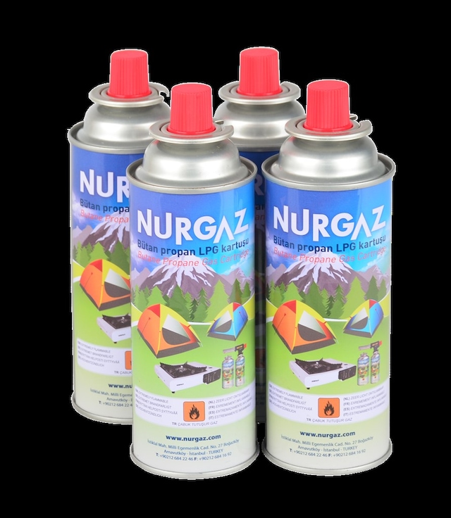 NURGAZ 220 GR KARTUŞ 4 LÜ SET