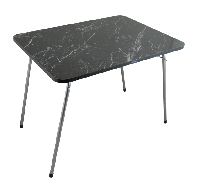 Piknik Kamp 60X80 Çok Amaçlı Balkon Bahçe Mutfak Masası Siyah