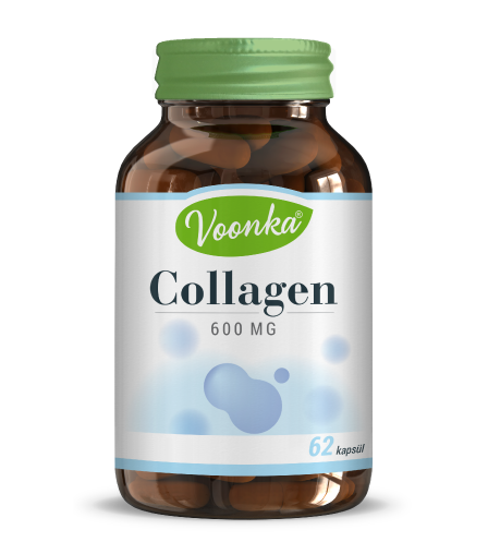 Voonka Collagen 600 mg 62 kapsül Collajen SKT:02.2022