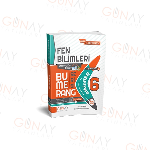 6. SINIF Bumerang Etkinlikli Fen Bilimleri  günay yayınları