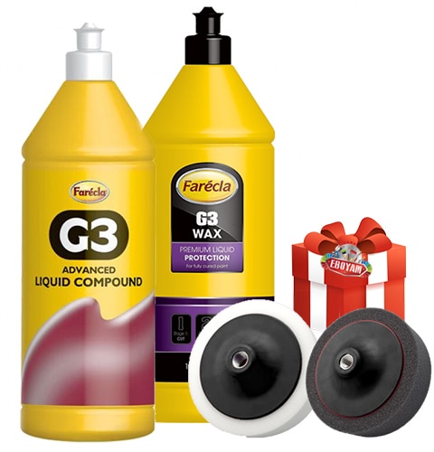 Farecla Hediyeli G3 Pasta 1 Litre + G3 Wax Cila 1 Litre