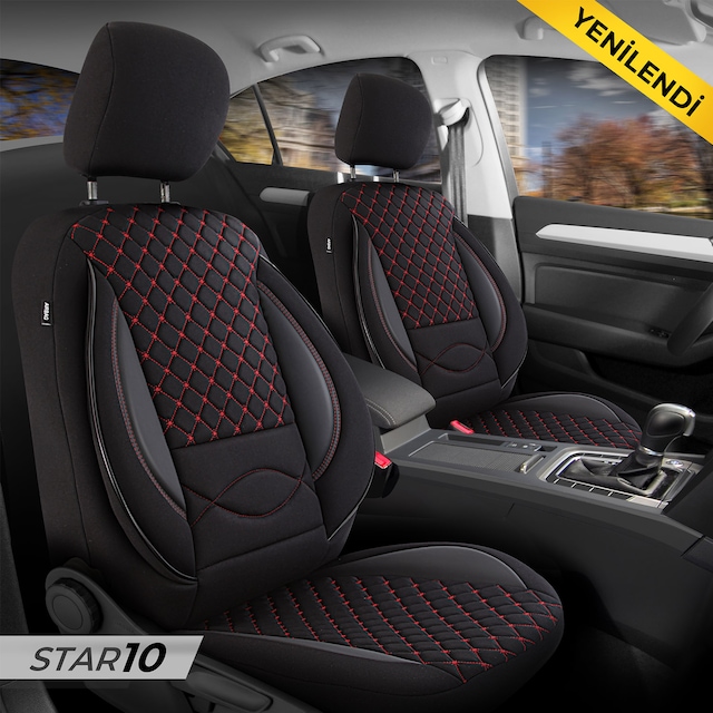 Ortopedik Oto Koltuk Kılıfı - Deluxe Boss Star Serisi