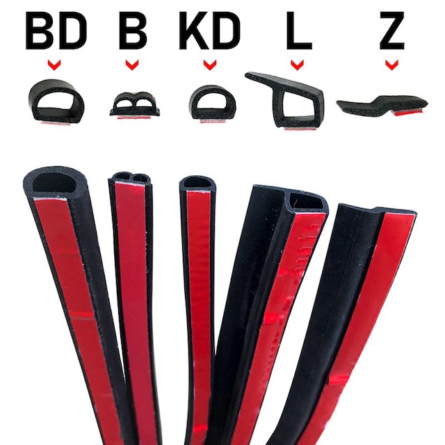 Araç Kapı Kaput Oto Bagaj Fitil Bantlı Ses Önleyici 5 Metre