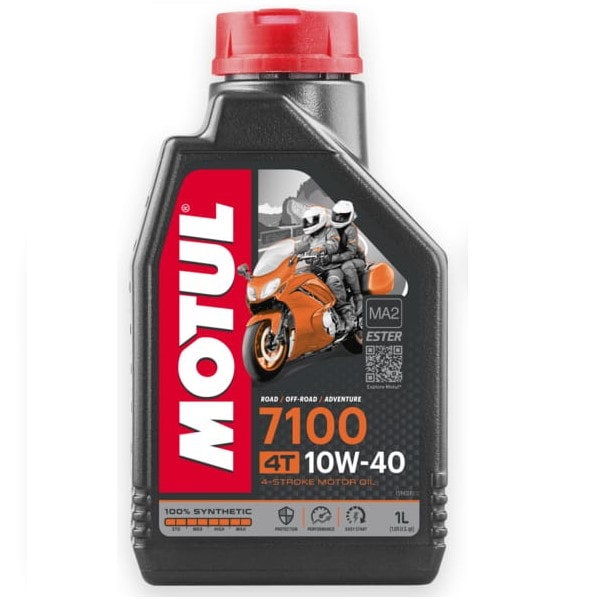 SÜPER 2020 Üretim Motul 7100 10W-40 %100 Sentetik Motosiklet Yağı