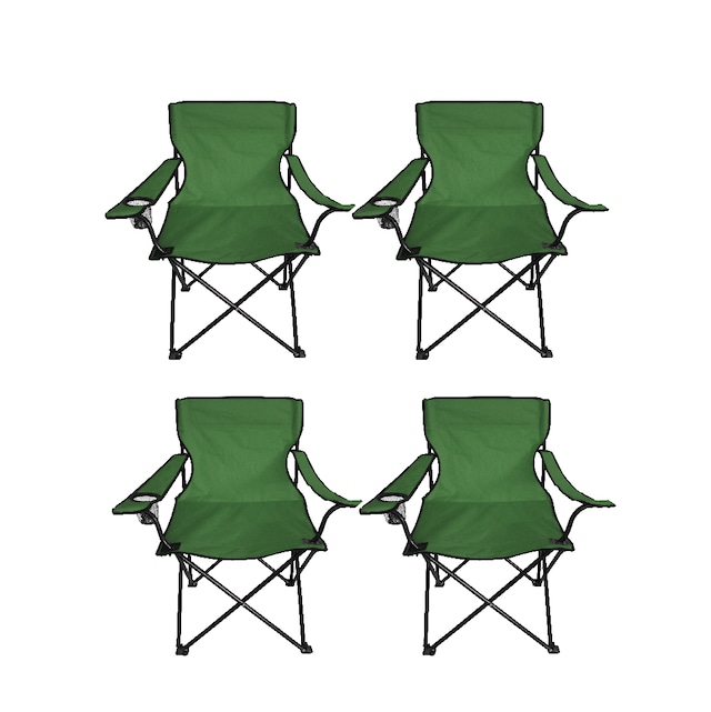 Ege 4 Adet Çantalı Kamp Sandalyesi Balıkçı Plaj Piknik Koltuğu