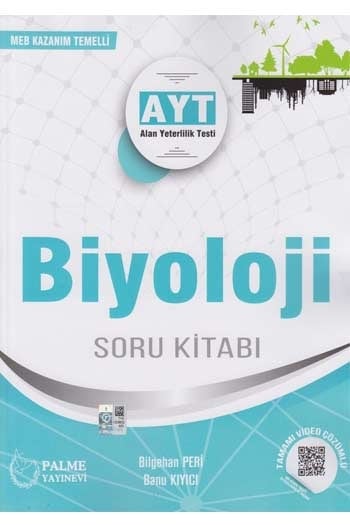 ​Palme Yayınları AYT Biyoloji Tamamı Video Çözümlü Soru
