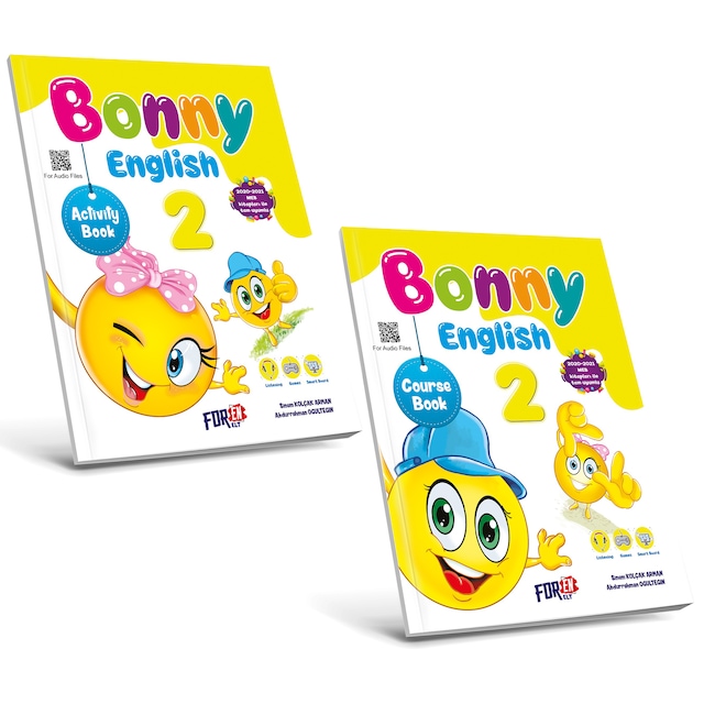 Bonny English 2. Sınıf Course Book + Activity Book Ücretsiz Kargo
