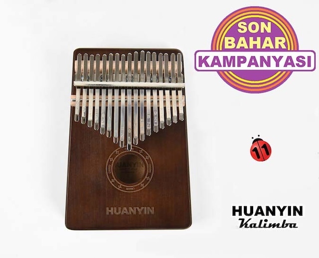 Huanyin 17 Tuşlu Kalimba OM17T PRO.-Türkçe  Kullanım Kılavuzu