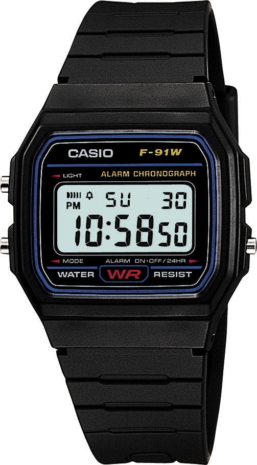 CASIO F-91W-1DG ERKEK KOL SAATI