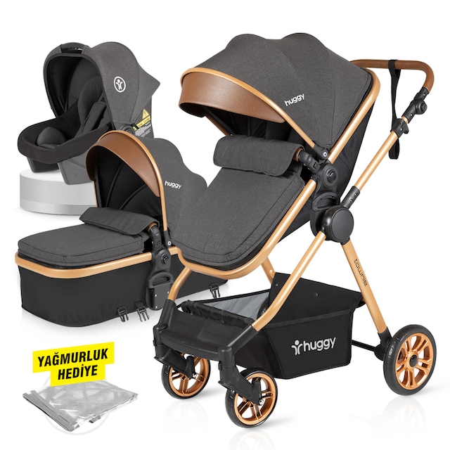 Huggy Townie 4 in 1 Travel Sistem Bebek Arabası