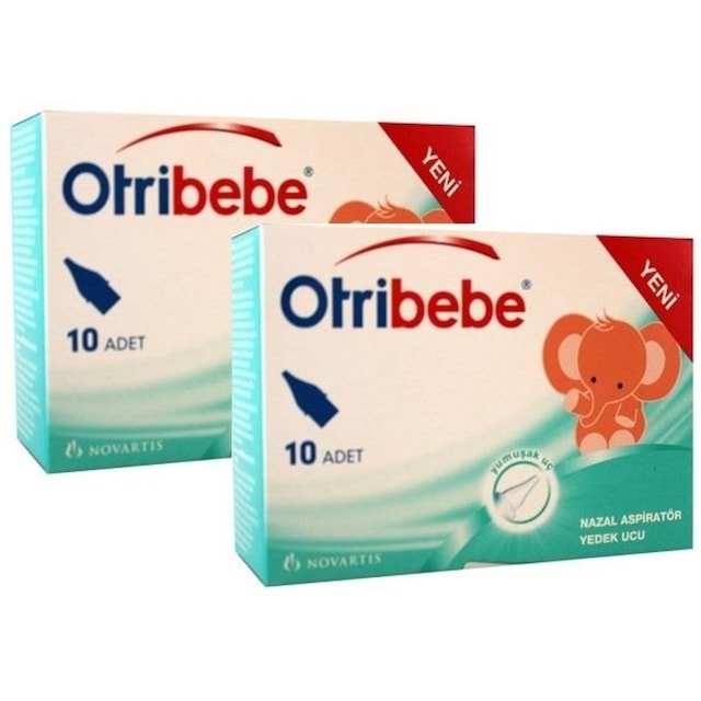 Otribebe Nazal Burun Aspiratörü Yedek Ucu 2 x 10'lu