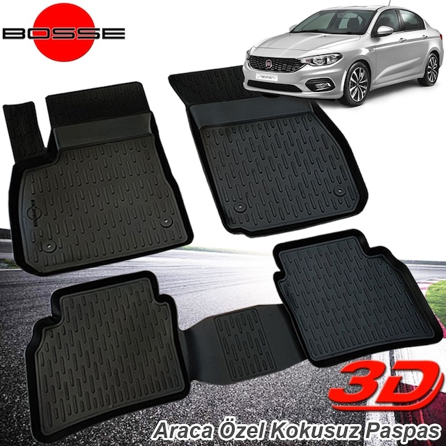 Fiat Egea 3D Havuzlu Paspas SEDAN HB SW BOSSE