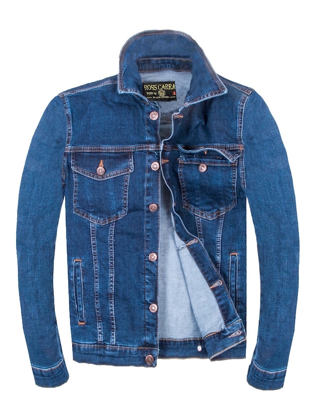 P.B Fashion Style Erkek Slim Fit Kesim Kot Ceket