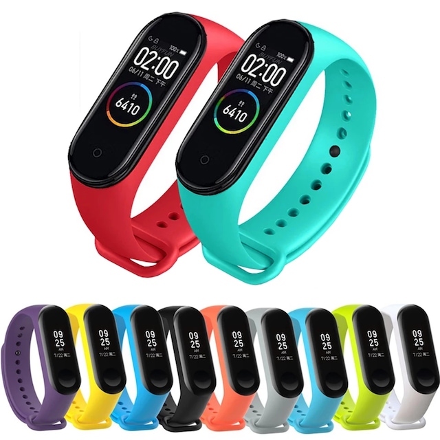 Pufwin Xiaomi Mi Band 3 4  Uyumlu Kordon 21 Renk En Uygun Fiyat