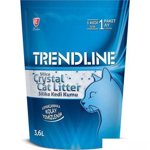 Trendline Silika Kristal Kedi Kumu 3,6 Lt 9'lu