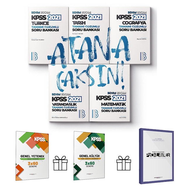2021 KPSS Genel Yetenek Kültür T Çözümlü Soru Bankası Benim Hocam