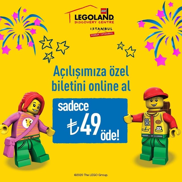 LEGOLANDⓇ Discovery Centre  için İndirimli Giriş Biletleri