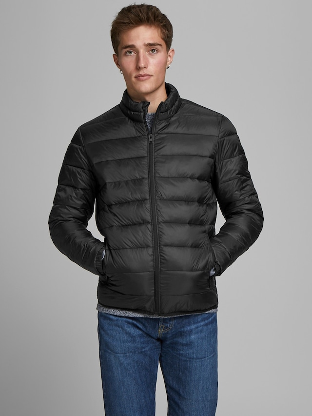JACK JONES Erkek Geniş Kesim Spor Puffer Mont -4 Farklı Renk -