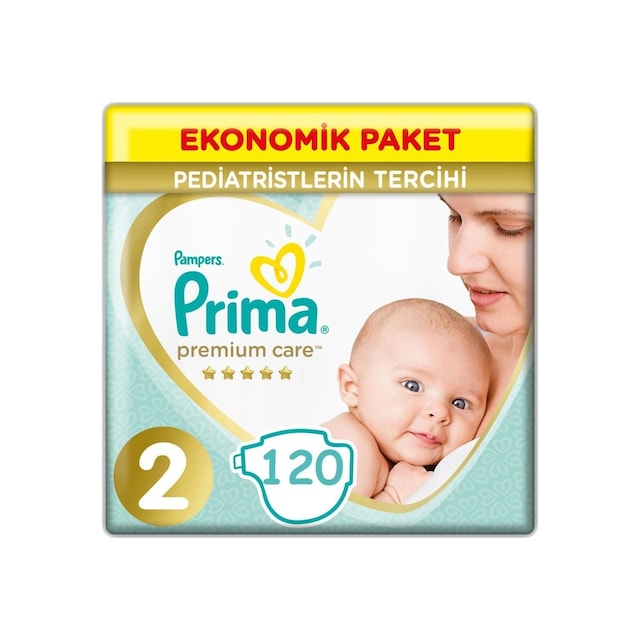 Prima Bebek Bezi Premium Care 2 Beden 60x2