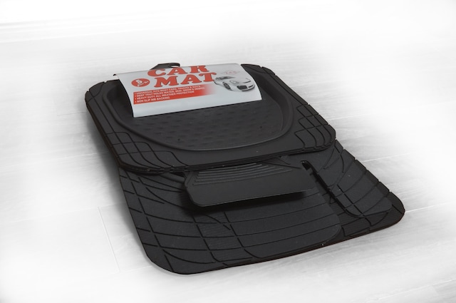 Havuzlu Paspas 3D Siyah 5 Parça Üniversal Tüm Araçlar İçin Uyumlu