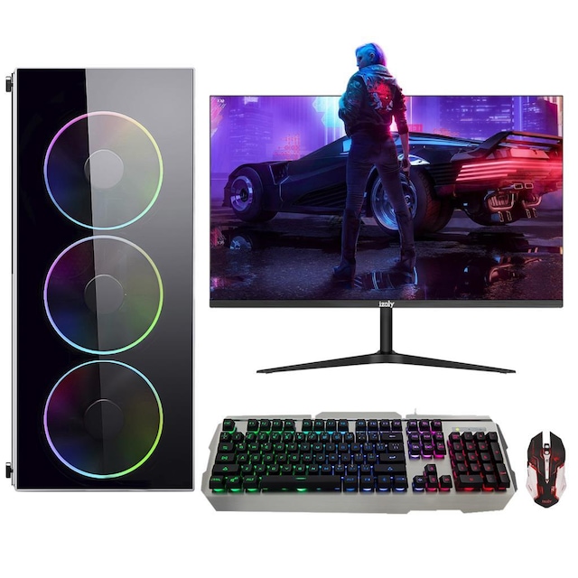 İzoly N12x İ5-3470 8GB 240SSD 500GB RX550 4GB 24